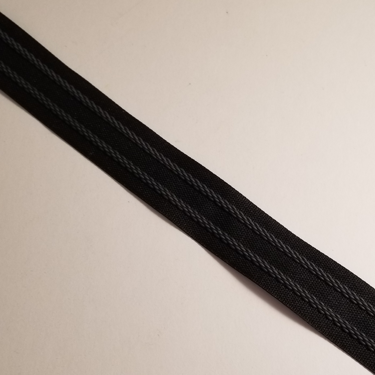 nylon silicone backed elastic ribbons gripper