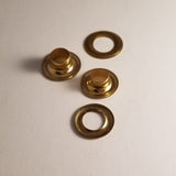 Grommets - Brass & Nickel