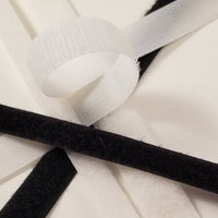 Velcro - Hook & Loop Set - Black or White