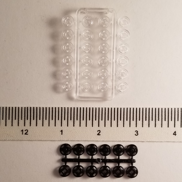1/4" Clear Snaps