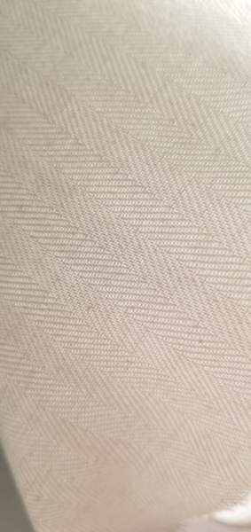 Coutil - Black Herringbone Cotton Corseting Fabric