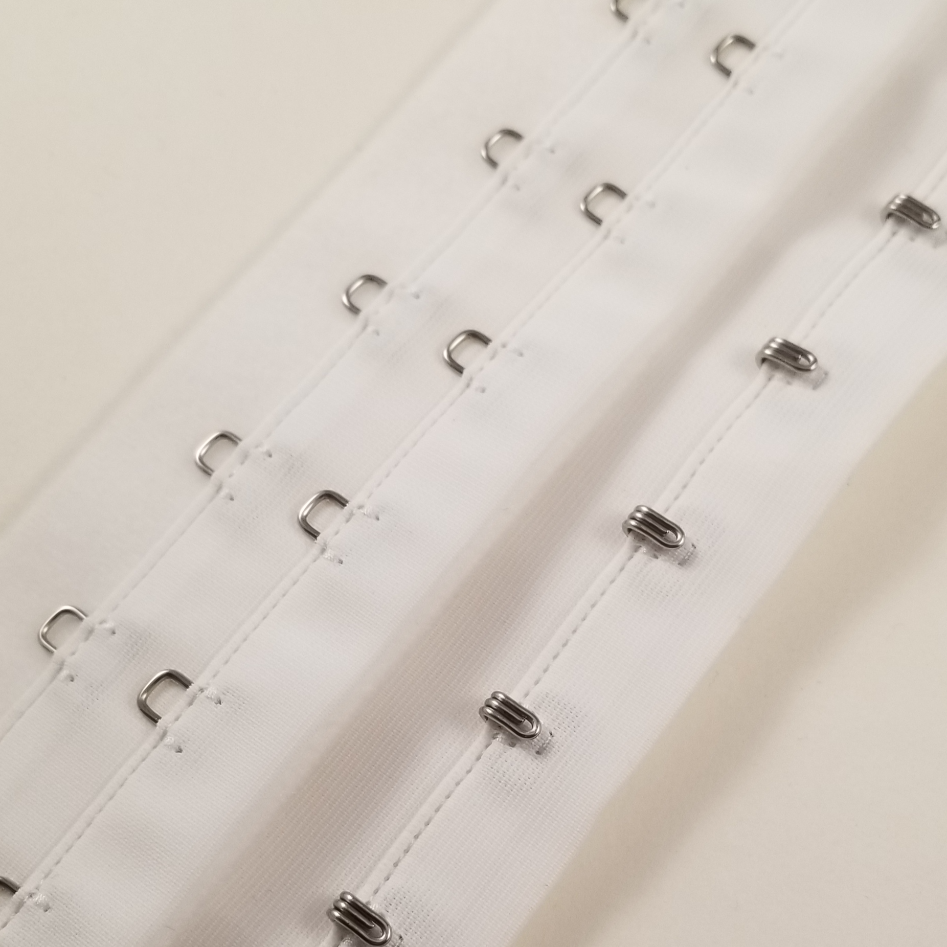 Hook & Eye Tape - Dyable White – GAN - Got A Notion